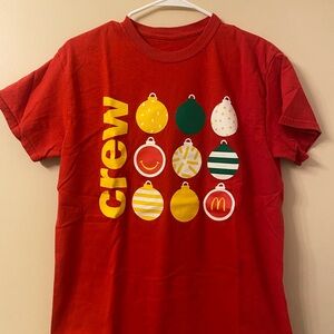 McDonalds Christmas/Holiday Crew Tshirt